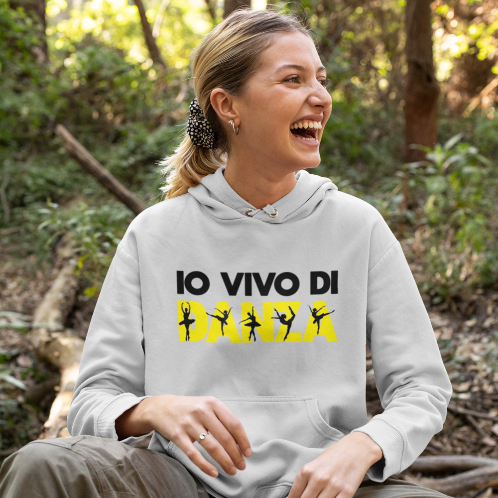 Felpa Io Vivo di Danza