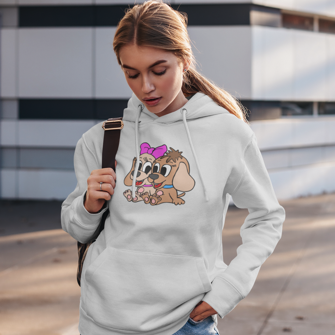 Felpa Cuccioli Luna e Sole