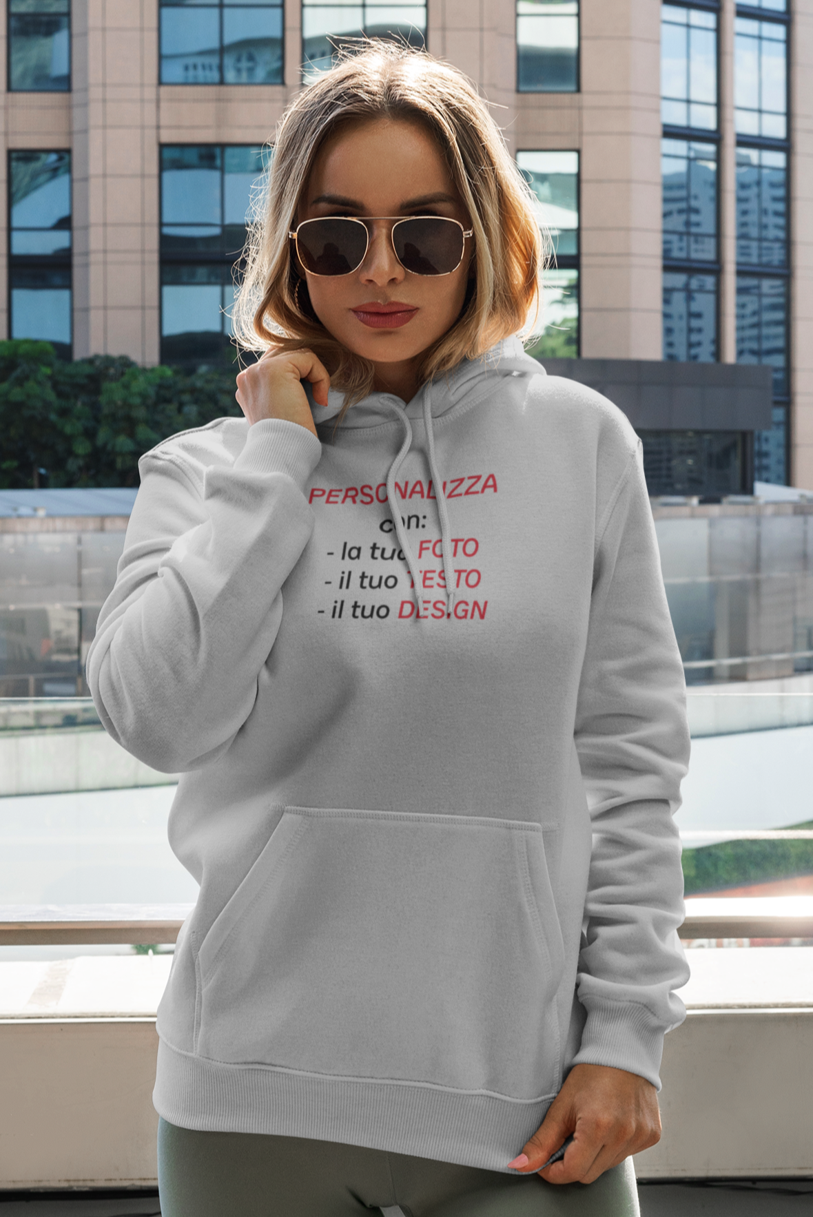 Felpa Unisex Personalizzabile