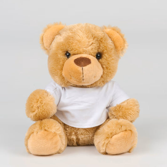Orsetto Peluche con T-shirt H=30 cm Personalizzabile