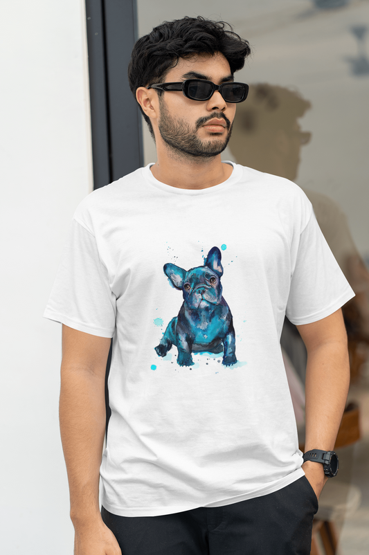 T-shirt Maglietta Cucciolo Bulldog Unisex